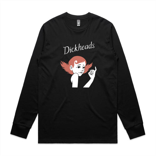 Dickheads Tee by Lonely Kids Club. All clothing from our T-shirts to our shorts and hoodies are ethically made, and printed packed and shipped from Sydney.