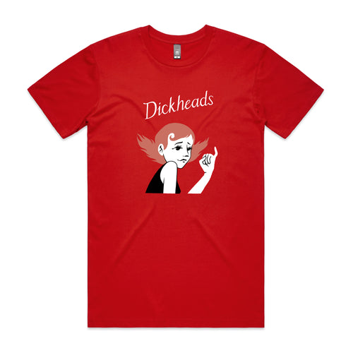 Dickheads Tee by Lonely Kids Club. All clothing from our T-shirts to our shorts and hoodies are ethically made, and printed packed and shipped from Sydney.