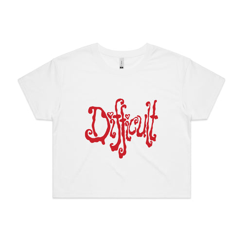 Difficult Tee by Lonely Kids Club. All clothing from our T-shirts to our shorts and hoodies are ethically made, and printed packed and shipped from Sydney.
