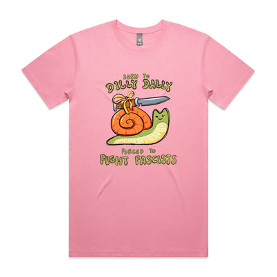 Dilly Dally Tee by Lonely Kids Club. All clothing from our T-shirts to our shorts and hoodies are ethically made, and printed packed and shipped from Sydney.