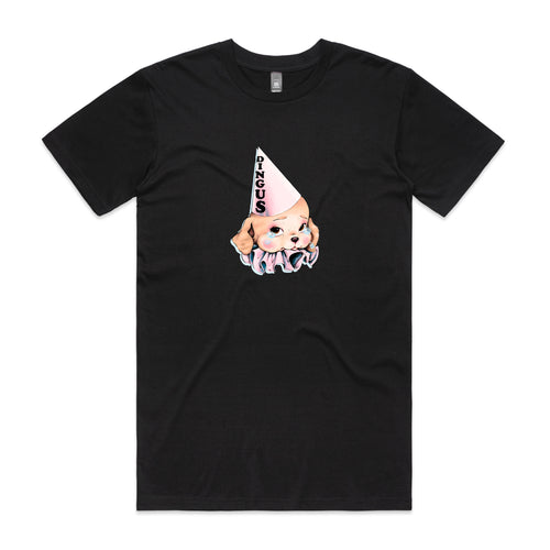 Dingus Dog Tee by Lonely Kids Club. All clothing from our T-shirts to our shorts and hoodies are ethically made, and printed packed and shipped from Sydney.