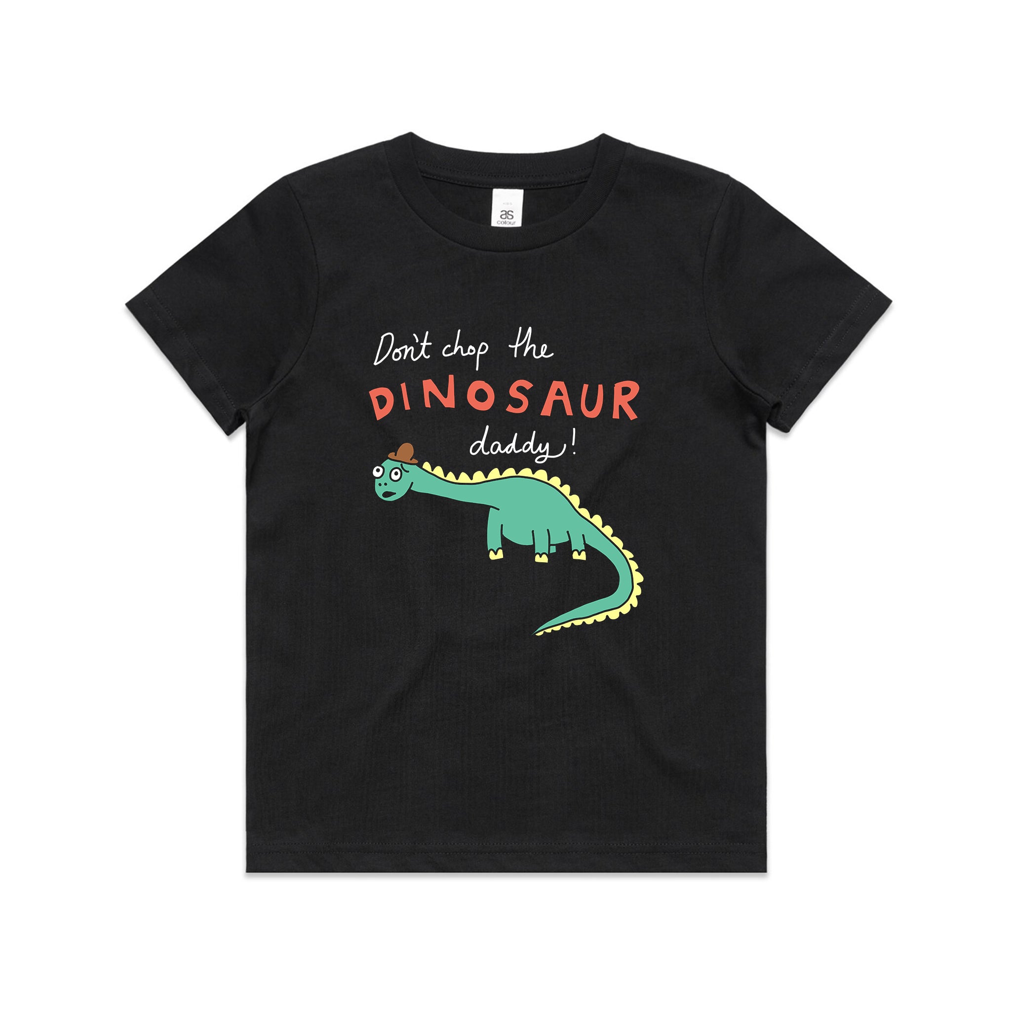 Don't Chop The Dinosaur Kids Tee