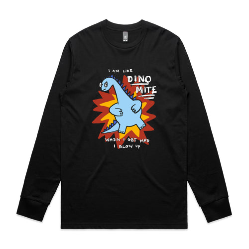 Dino Mite Tee by Lonely Kids Club. All clothing from our T-shirts to our shorts and hoodies are ethically made, and printed packed and shipped from Sydney.