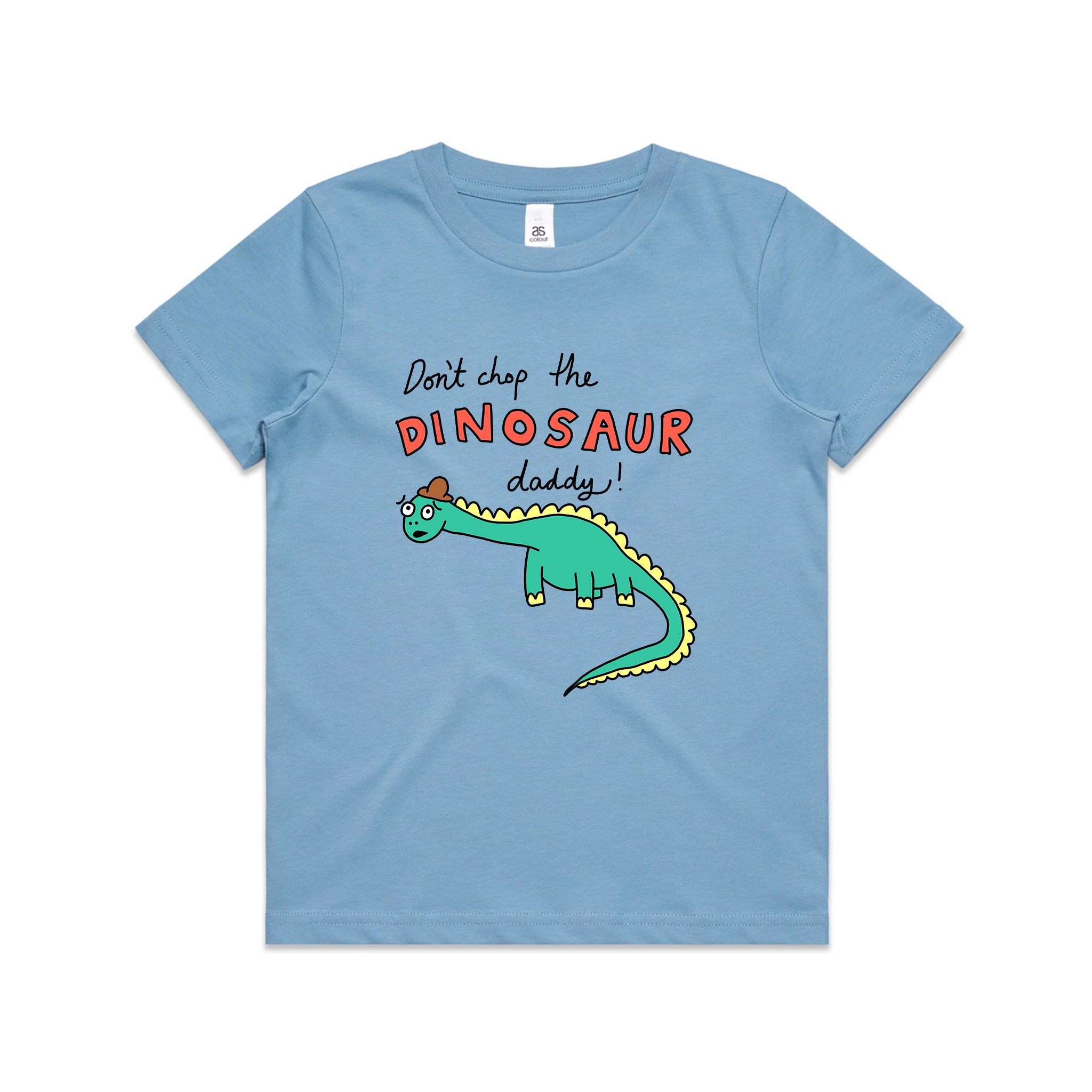Don't Chop The Dinosaur Kids Tee