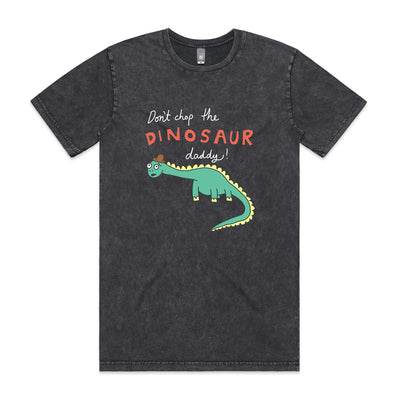 Don't Chop The Dinosaur Tee by Lonely Kids Club. All clothing from our T-shirts to our shorts and hoodies are ethically made, and printed packed and shipped from Sydney.