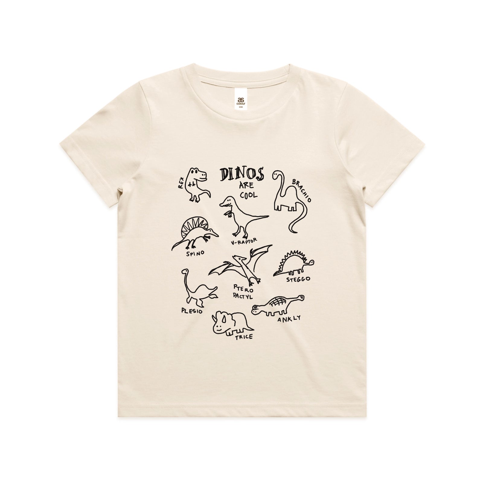 Dinos Are Cool Kids Tee