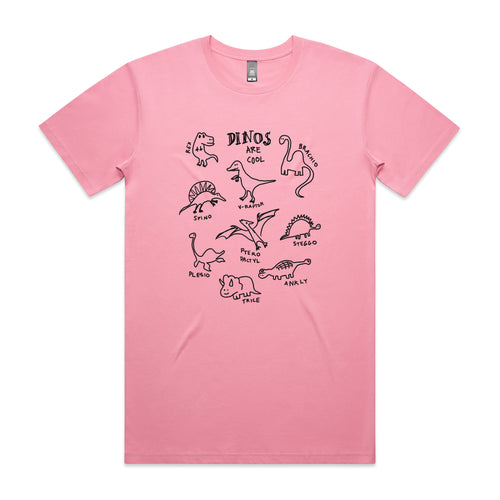 Dinos Are Cool Tee by Lonely Kids Club. All clothing from our T-shirts to our shorts and hoodies are ethically made, and printed packed and shipped from Sydney.