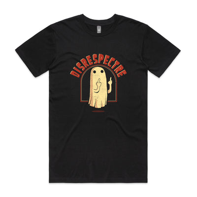 Disrespectre Tee by Lonely Kids Club. All clothing from our T-shirts to our shorts and hoodies are ethically made, and printed packed and shipped from Sydney.