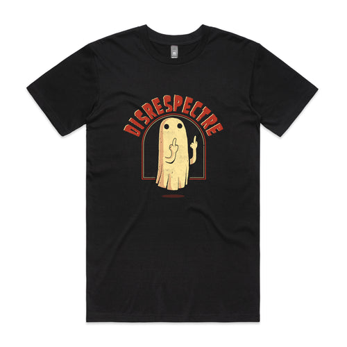 Disrespectre Tee by Lonely Kids Club. All clothing from our T-shirts to our shorts and hoodies are ethically made, and printed packed and shipped from Sydney.