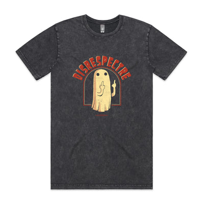 Disrespectre Tee by Lonely Kids Club. All clothing from our T-shirts to our shorts and hoodies are ethically made, and printed packed and shipped from Sydney.
