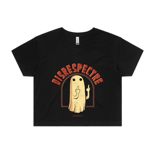 Disrespectre Tee by Lonely Kids Club. All clothing from our T-shirts to our shorts and hoodies are ethically made, and printed packed and shipped from Sydney.