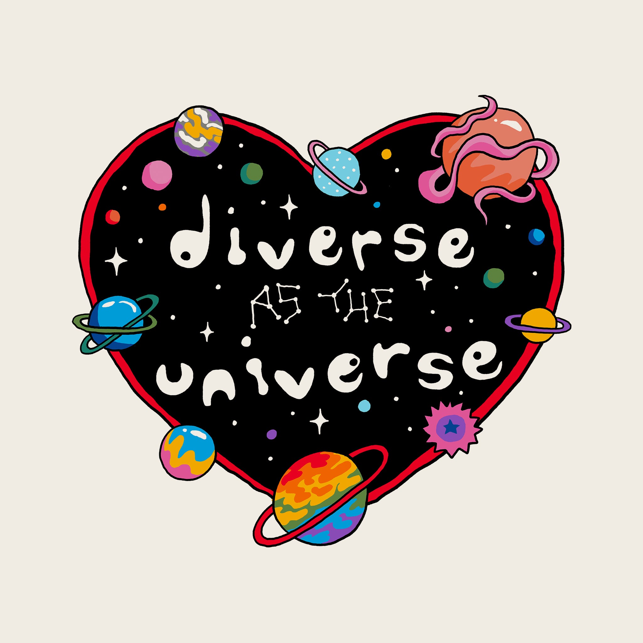 Diverse As The Universe Tote