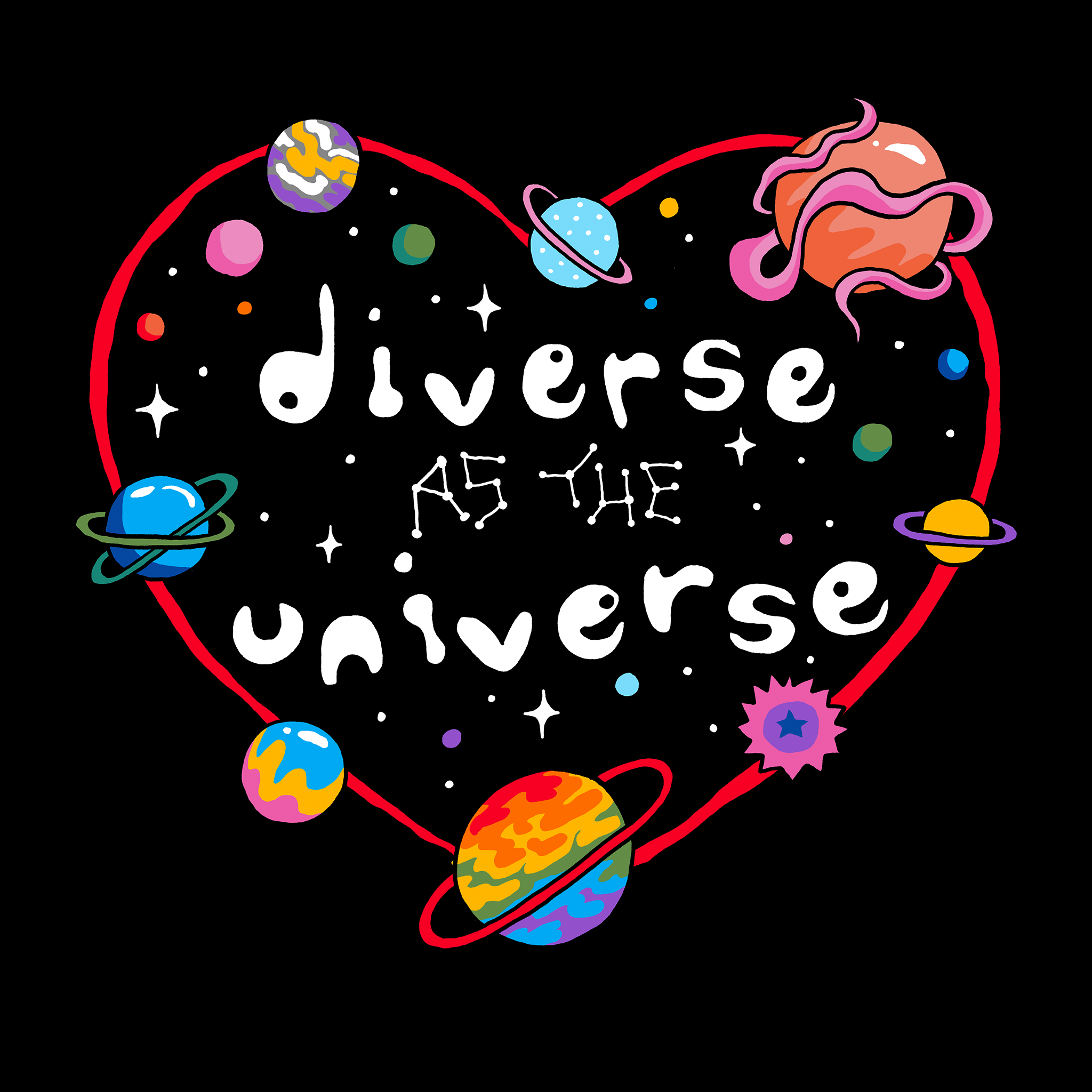 Diverse As The Universe Tee