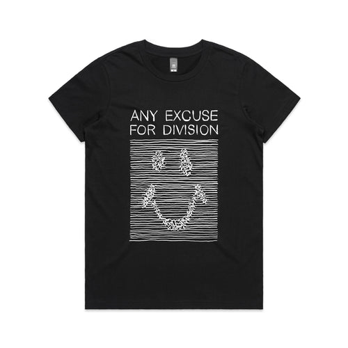 Division Tee by Lonely Kids Club. All clothing from our T-shirts to our shorts and hoodies are ethically made, and printed packed and shipped from Sydney.