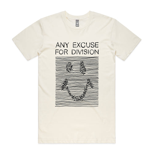 Division Tee by Lonely Kids Club. All clothing from our T-shirts to our shorts and hoodies are ethically made, and printed packed and shipped from Sydney.