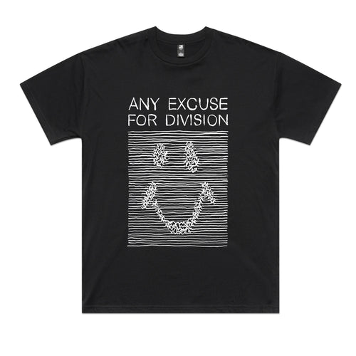 Division Tee by Lonely Kids Club. All clothing from our T-shirts to our shorts and hoodies are ethically made, and printed packed and shipped from Sydney.