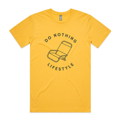 Do Nothing Lifestyle Tee by Lonely Kids Club. All clothing from our T-shirts to our shorts and hoodies are ethically made, and printed packed and shipped from Sydney.
