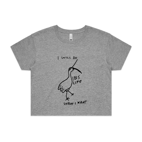 Do What I Want Ibis Life Tee by Lonely Kids Club. All clothing from our T-shirts to our shorts and hoodies are ethically made, and printed packed and shipped from Sydney.