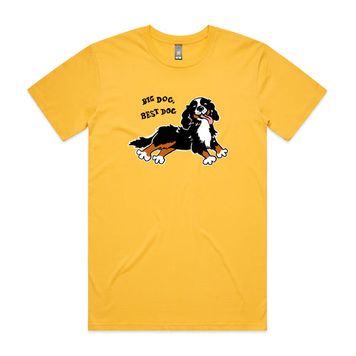 Big Dog Tee by Lonely Kids Club. All clothing from our T-shirts to our shorts and hoodies are ethically made, and printed packed and shipped from Sydney.