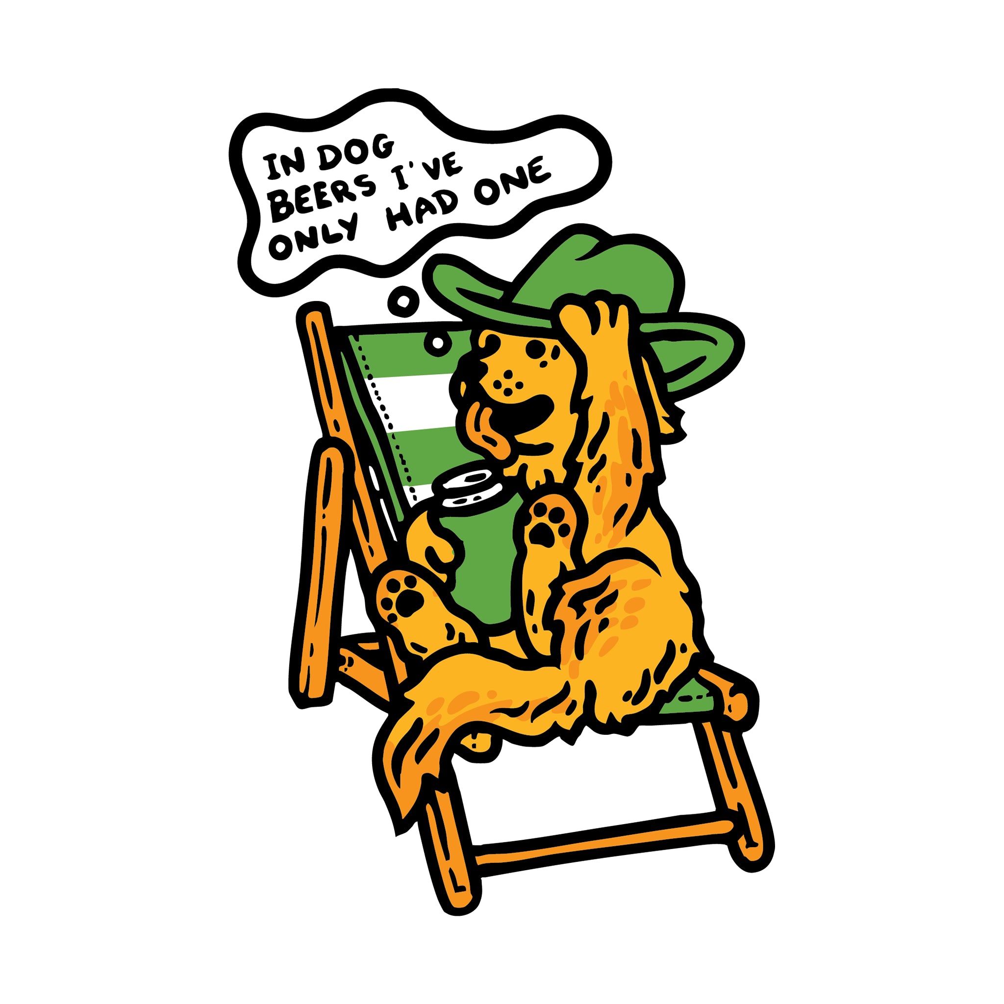 Dog Beers Oversized Tee