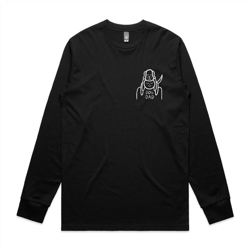 Dog Dad Tee by Lonely Kids Club. All clothing from our T-shirts to our shorts and hoodies are ethically made, and printed packed and shipped from Sydney.