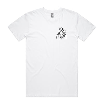 Dog Mum Tee by Lonely Kids Club. All clothing from our T-shirts to our shorts and hoodies are ethically made, and printed packed and shipped from Sydney.