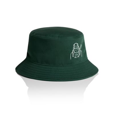 Dog Mum Bucket Hat by Lonely Kids Club. All clothing from our T-shirts to our shorts and hoodies are ethically made, and printed packed and shipped from Sydney.