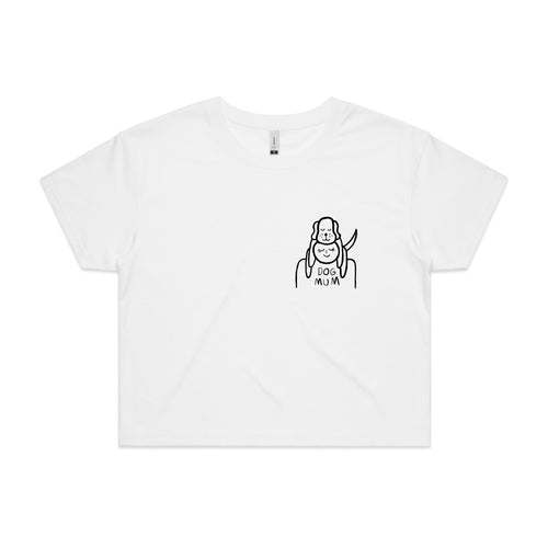 Dog Mum Tee by Lonely Kids Club. All clothing from our T-shirts to our shorts and hoodies are ethically made, and printed packed and shipped from Sydney.