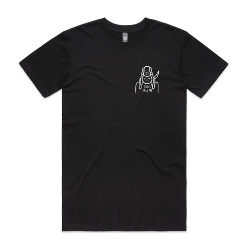 Dog Mum Tee by Lonely Kids Club. All clothing from our T-shirts to our shorts and hoodies are ethically made, and printed packed and shipped from Sydney.