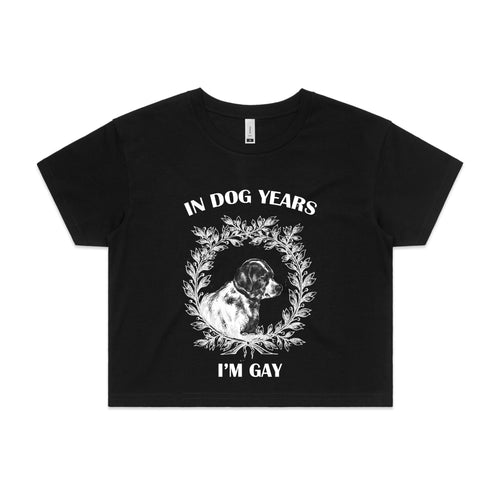 Dog Years Tee by Lonely Kids Club. All clothing from our T-shirts to our shorts and hoodies are ethically made, and printed packed and shipped from Sydney.