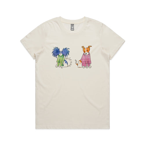 Dogs In Jumpers Tee by Lonely Kids Club. All clothing from our T-shirts to our shorts and hoodies are ethically made, and printed packed and shipped from Sydney.