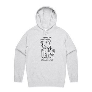 Dogtor Hoodie by Lonely Kids Club. All clothing from our T-shirts to our shorts and hoodies are ethically made, and printed packed and shipped from Sydney.