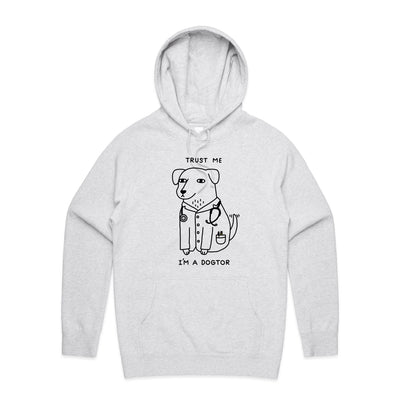 Dogtor Hoodie by Lonely Kids Club. All clothing from our T-shirts to our shorts and hoodies are ethically made, and printed packed and shipped from Sydney.