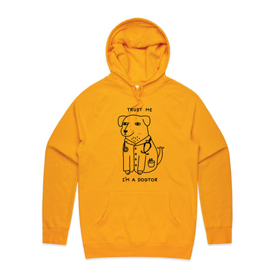 Dogtor Hoodie by Lonely Kids Club. All clothing from our T-shirts to our shorts and hoodies are ethically made, and printed packed and shipped from Sydney.