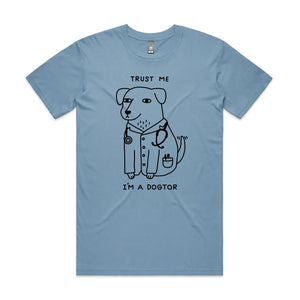 Dogtor T-shirt. Official design printed sustainably in Sydney.