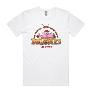 Dollarmites Tee by Lonely Kids Club. All clothing from our T-shirts to our shorts and hoodies are ethically made, and printed packed and shipped from Sydney.