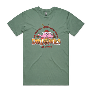 Dollarmites Tee by Lonely Kids Club. All clothing from our T-shirts to our shorts and hoodies are ethically made, and printed packed and shipped from Sydney.