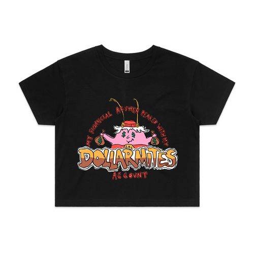 Dollarmites Tee by Lonely Kids Club. All clothing from our T-shirts to our shorts and hoodies are ethically made, and printed packed and shipped from Sydney.