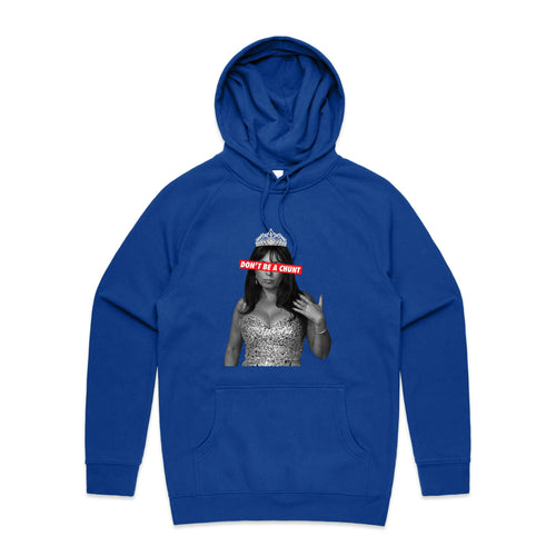 Don't Be A Chunt Hoodie by Lonely Kids Club. All clothing from our T-shirts to our shorts and hoodies are ethically made, and printed packed and shipped from Sydney.