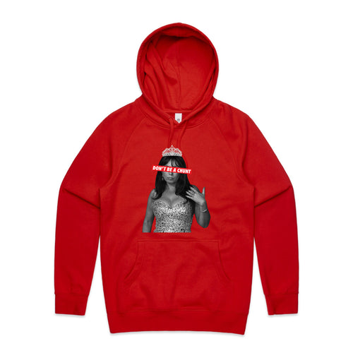 Don't Be A Chunt Hoodie by Lonely Kids Club. All clothing from our T-shirts to our shorts and hoodies are ethically made, and printed packed and shipped from Sydney.