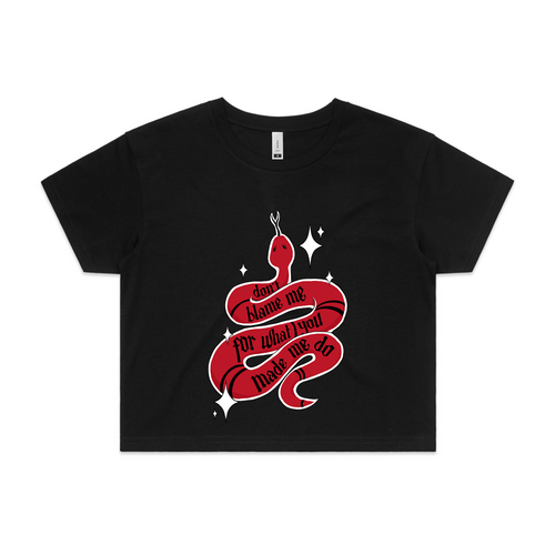 Don't Blame Me Tee by Lonely Kids Club. All clothing from our T-shirts to our shorts and hoodies are ethically made, and printed packed and shipped from Sydney.