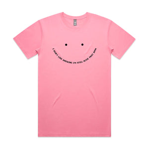 Don't Like Knowing Tee by Lonely Kids Club. All clothing from our T-shirts to our shorts and hoodies are ethically made, and printed packed and shipped from Sydney.