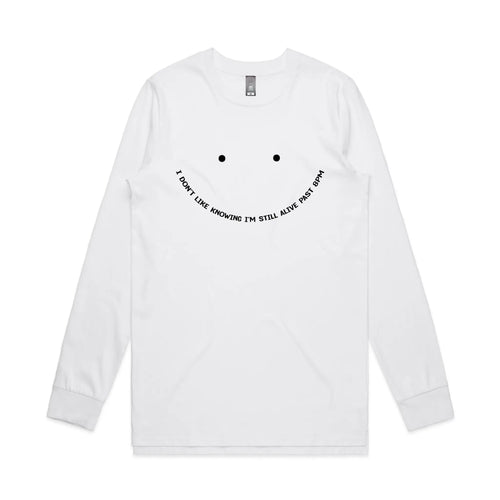 Don't Like Knowing Tee by Lonely Kids Club. All clothing from our T-shirts to our shorts and hoodies are ethically made, and printed packed and shipped from Sydney.