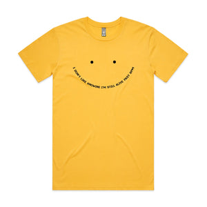 Don't Like Knowing Tee by Lonely Kids Club. All clothing from our T-shirts to our shorts and hoodies are ethically made, and printed packed and shipped from Sydney.