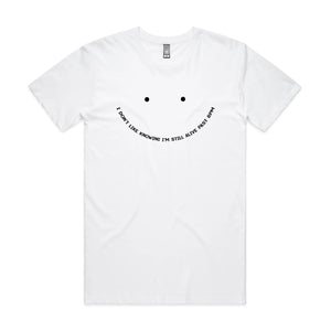 Don't Like Knowing Tee by Lonely Kids Club. All clothing from our T-shirts to our shorts and hoodies are ethically made, and printed packed and shipped from Sydney.