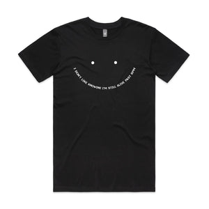 Don't Like Knowing Tee by Lonely Kids Club. All clothing from our T-shirts to our shorts and hoodies are ethically made, and printed packed and shipped from Sydney.