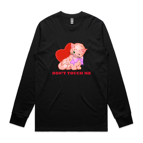 Don't Touch Me Tee by Lonely Kids Club. All clothing from our T-shirts to our shorts and hoodies are ethically made, and printed packed and shipped from Sydney.