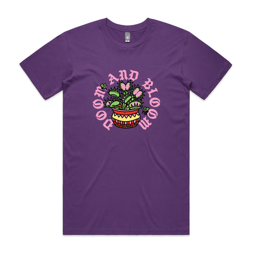 Doom And Bloom Tee by Lonely Kids Club. All clothing from our T-shirts to our shorts and hoodies are ethically made, and printed packed and shipped from Sydney.