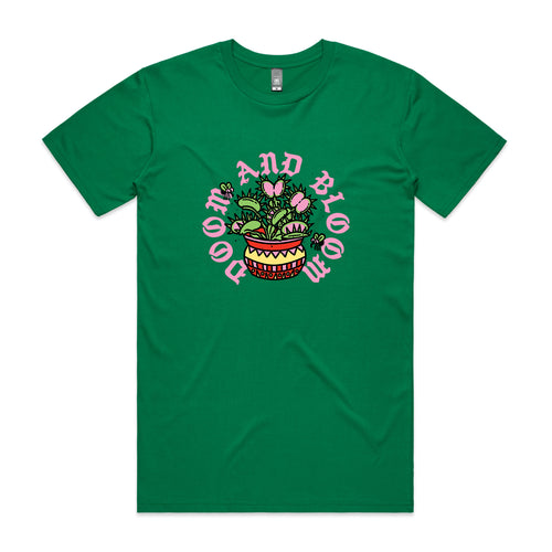 Doom And Bloom Tee by Lonely Kids Club. All clothing from our T-shirts to our shorts and hoodies are ethically made, and printed packed and shipped from Sydney.