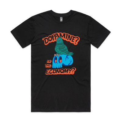 Dopamine Tee by Lonely Kids Club. All clothing from our T-shirts to our shorts and hoodies are ethically made, and printed packed and shipped from Sydney.